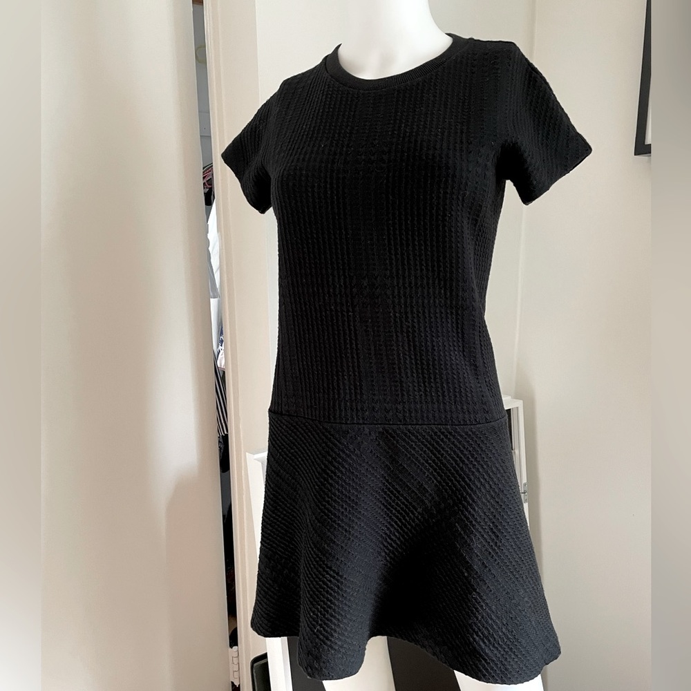 THEORY Black Knit Mini Dress Women’s Size P/TP